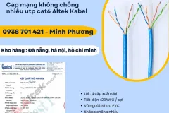 Cáp mạng UTP Cat6 Altek Kabel tại TP Hồ Chí Minh