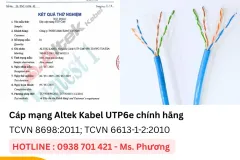 Cáp mạng Altek Kabel UTP6e chính hãng tại Hà Nội