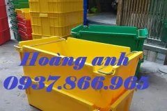 Bán buôn khay nhựa có quai, khay nhựa có quai sắt, sóng nhựa bít có qu