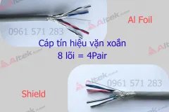 Cáp tín hiệu vặn xoắn AWG / Cáp tín hiệu chống nhiễu RS485