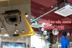 Lắp máy lạnh âm trần 4 ngựa tại TP.HCM