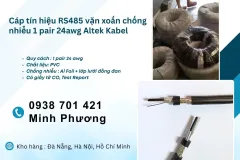 Cáp tín hiệu RS485 1 pair 24AWG tại TP Hồ Chí Minh