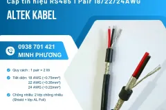 Cáp RS485 chống nhiễu tại Đà Nẵng