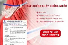 Cáp chống cháy chống nhiễu 2x0.75mm² – Truyền tín hiệu ổn định Thanh Hóa, Bắc Ni