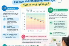 Giải thích về thính lực đồ và ngưỡng nghe