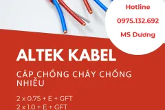 CÁP CHỐNG CHÁY CHỐNG NHIỄU ALTEK KABEL