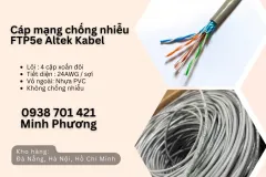 Cáp mạng chống nhiễu FTP5e tại Ninh Thuận, Bình Thuận, Kon Tum