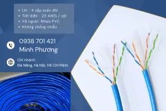Cáp mạng UTP Cat6 không chống nhiễu – Giải pháp tiết kiệm cho hệ thống mạng
