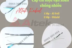 Cáp tín hiệu xoắn đôi 18AWG tại Hà Nội