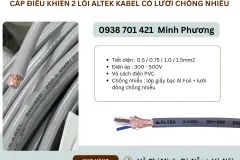 Cáp điều khiển Altek Kabel tại Đà Nẵng
