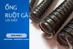 Ống ruột gà bảo vệ cáp điện và cáp tín hiệu