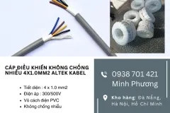 Cáp tín hiệu Altek Kabel 4x1.0mm2 tại Đà Nẵng