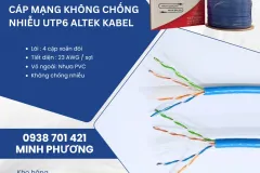 Cáp mạng UTP6 Altek Kabel giá tốt tại TP Hồ Chí Minh
