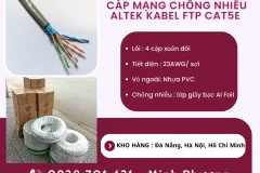 Cáp mạng chống nhiễu Altek Kabel FTP cat5e tại Hà Nội