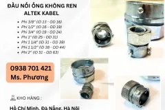 Đầu nối ống không răng tại Đà Nẵng, Hà Nội, Hồ Chí Minh