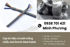 Cáp tín hiệu Altek Kabel 4x0.5mm2 tại Đà Nẵng
