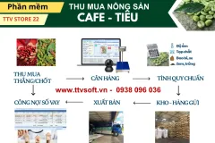 Phần mềm thu mua cà phê tại TP.HCM