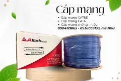 Cáp mạng LAN cho hệ thống camera IP tại TP.HCM