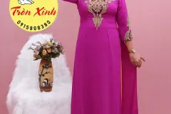 Cho thuê áo dài sui gia size lớn tại Hà Nội