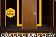 Cửa gỗ chống cháy cao cấp tại TP. Hồ Chí Minh
