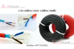 Cáp GFT Altek Kabel cho hệ thống báo cháy tại Hà Nội