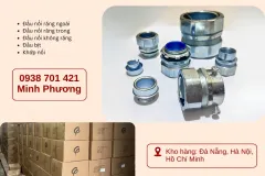 Phụ kiện ống ruột gà lõi thép bọc nhựa PVC tại Đà Nẵng, Hà Nội, Hồ Chí Minh