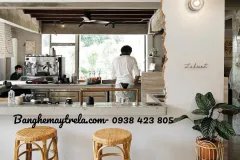 Ghế quầy bar mây tự nhiên