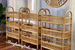 Kệ mây tự nhiên decor trang trí nhà cửa