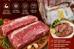 Thịt nạm trâu M11 - Nguyên liệu cho bếp công nghiệp tại Hà Nội