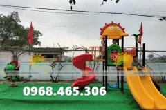 Cầu trượt trẻ em liên hoàn nhập khẩu ngoài trời uy tín chất lượng cao