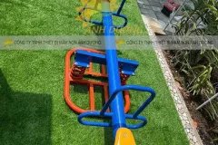 Bập bênh lò xo trẻ em 2 chỗ ngồi