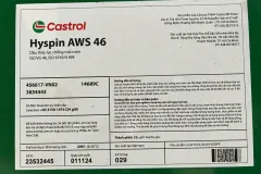 Dầu Thủy Lực Castrol Hyspin AWS 46 Chính Hãng tại TP.HCM