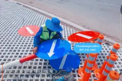 Thi công giao thông tại Đức Hòa, Long An