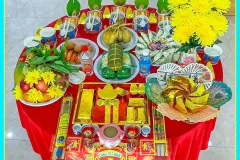 Mâm cúng Tất Niên tại Cần Thơ