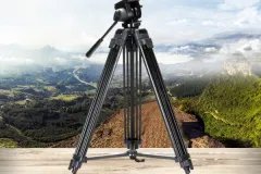 Tripod chuyên nghiệp ST-650 dành cho ống nhòm, máy quay phim