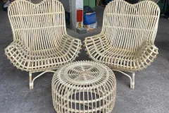 Ghế mây lười ngồi đọc sách