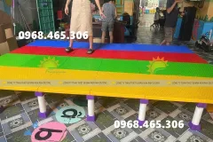 Sàn bục sân khấu lắp ghép mầm non tại An Giang