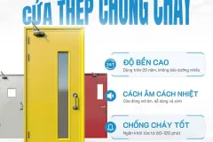 Cửa Thép Chống Cháy Giải Pháp An Toàn Bắt Buộc Và Tiêu Chuẩn Lựa Chọn Hoàn Hảo