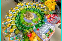 Mâm cúng Mụ cho bé tại Cần Thơ