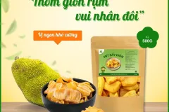 Mít sấy giòn - món ăn vặt tốt cho sức khỏe tại TP.HCM