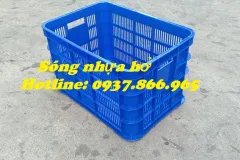 Sọt nhựa hở có đáy, sọt nhựa nguyên sinh, bán sọt hở có đáy đặc tạ