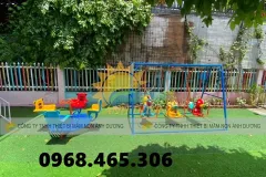 Xích đu trẻ em cho trường mầm non tại Đồng Tháp