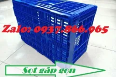 Thùng nhựa gập gọn cho nông sản tại Hà Nội