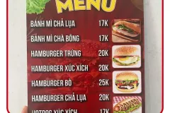 Thiết kế và in ấn menu tại Cần Thơ