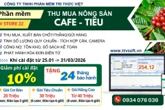 Giảm phí cài đặt phần mềm thu mua cà phê tại TP. Hồ Chí Minh