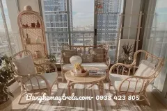 Bàn ghế mây phòng khách hiện đại tại Thành phố Hồ Chí Minh