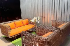 Bàn ghế sofa tổ yến nhựa giả mây tại TP. Hồ Chí Minh