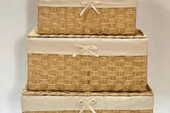 Giỏ chữ nhật đựng đồ mây tự nhiên
