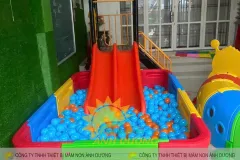 Nhà banh nhựa cho trẻ em tại Lâm Đồng