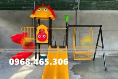 Cầu trượt và xích đu cho trẻ em tại Khánh Hòa